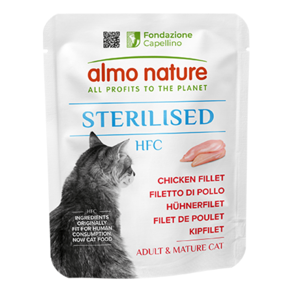 Almo Nature Cat Hydration Help Sterilizzato Pollo 50gr
