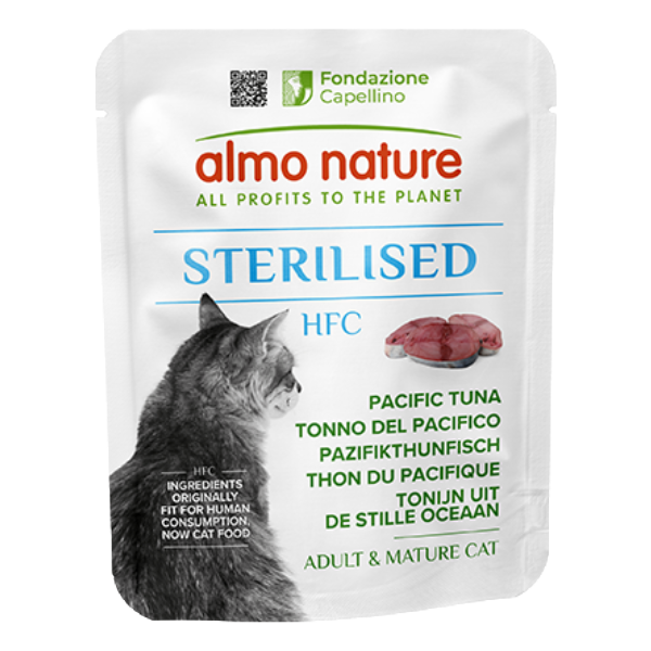 Almo Nature Cat Hydration Help Sterilizzato Tonno del Pacifico 50gr