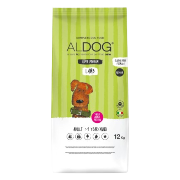 AlDog Medium Agnello 12kg