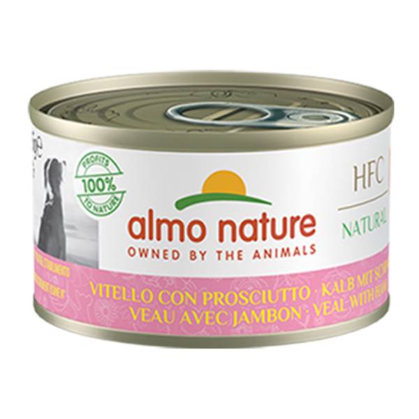 Almo Nature Dog Natural Vitello con Prosciutto 95gr