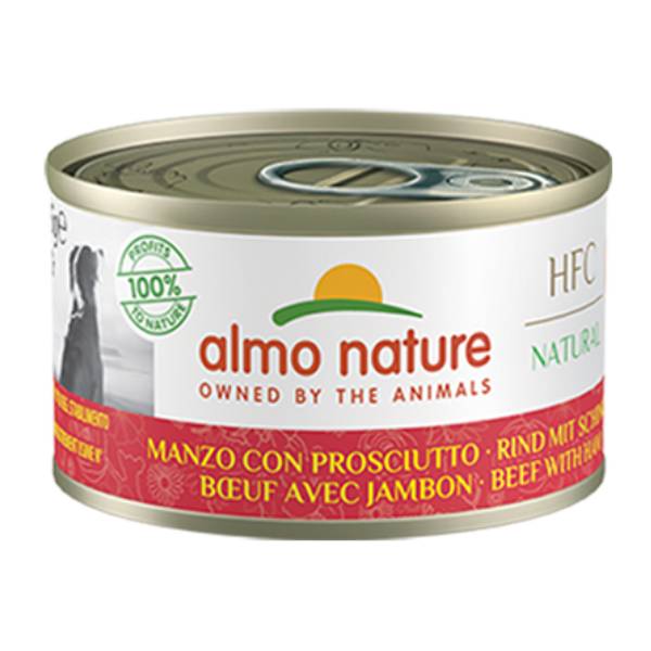 Almo Nature Dog Natural Manzo con Prosciutto 95gr