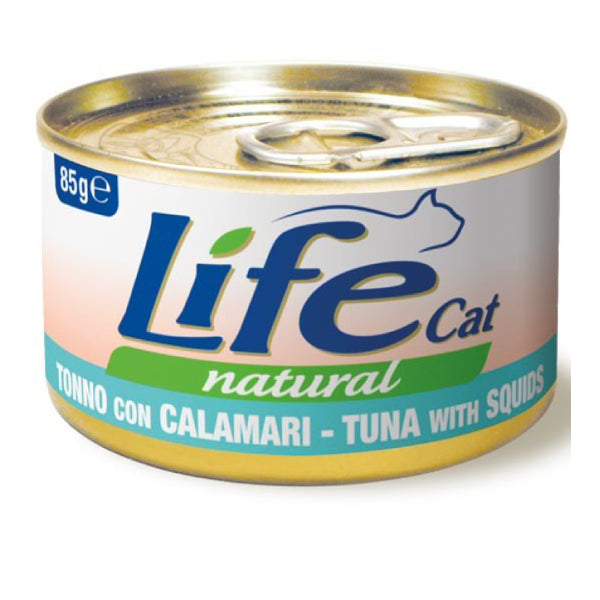 LifeCat Tonno con Calamari 85gr
