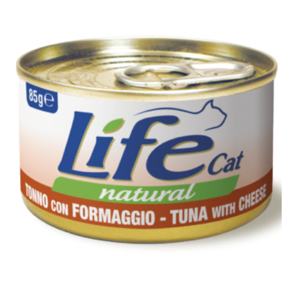 LifeCat Tonno con Formaggio 85gr