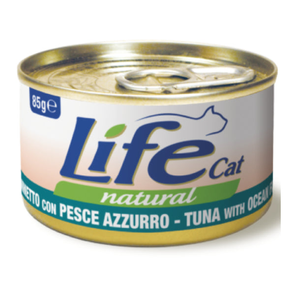 LifeCat Tonno con Pesce Azzurro 85gr