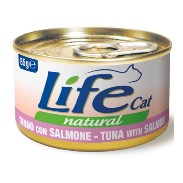 LifeCat Tonno con Salmone 85gr