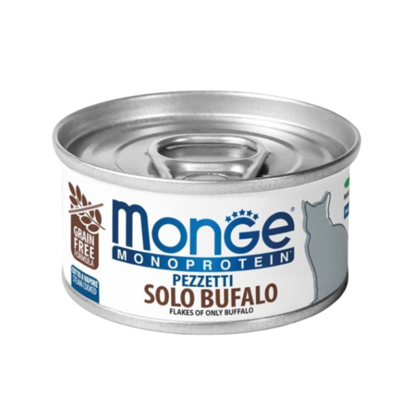 Monge Cat Monoproteico Sfilaccetti Bufalo 80gr
