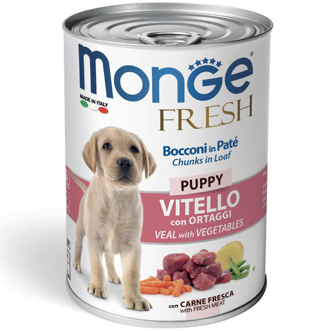 Monge Fresh Puppy Vitello 400gr