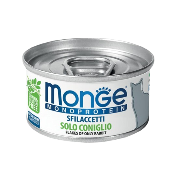 Monge Cat Monoproteico Sfilacetti Coniglio 80gr