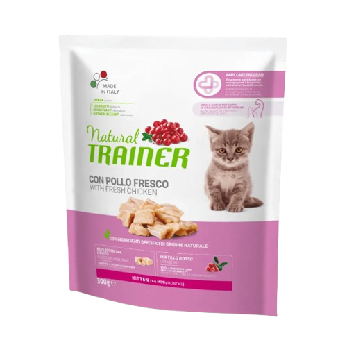 Natural Trainer Cat Kitten Pollo 300gr