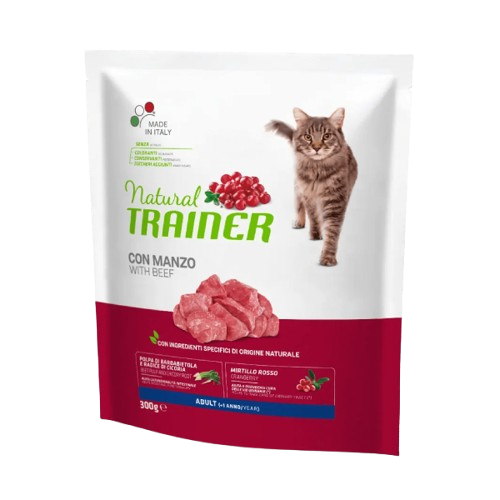 Natural Trainer Cat Manzo 300gr