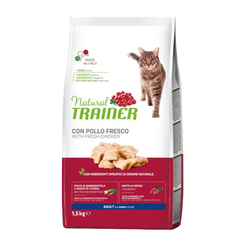 Natural Trainer Cat Pollo Fresco 1,5kg