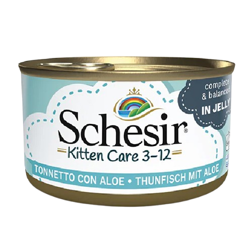 Schesir Cat Natural Kitten Tonno e Aloe 85gr