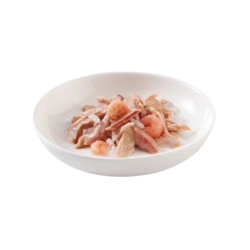 Schesir Cat Natural Tonno con Gamberetti 85gr