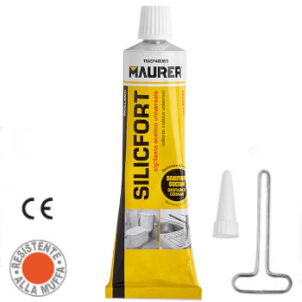 Silicone Sanitari Trasparente 60ml