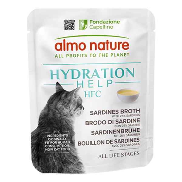 Almo Nature Cat Hydration Help Brodo di Sardine 50gr