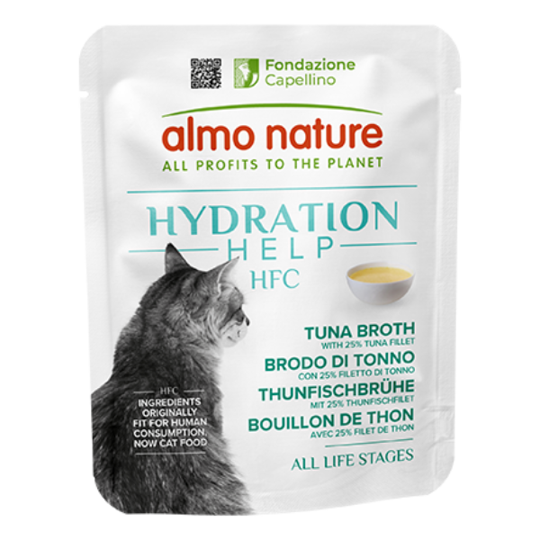 Almo Nature Cat Hydration Help Brodo di Tonno 50gr