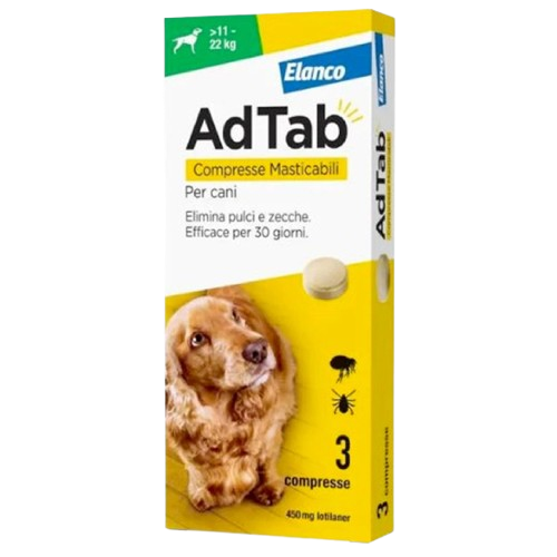 Adtab per Cani da 11 a 22kg - 3 Compresse