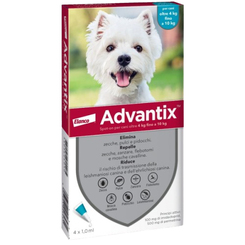 Advantix Spot-On Cane 4-10kg