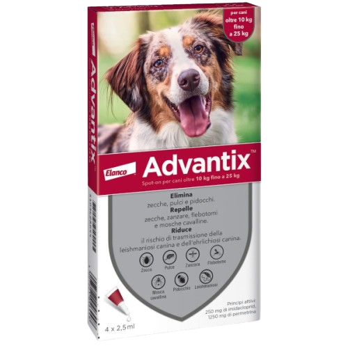 Advantix Spot-On Cane 10-25kg