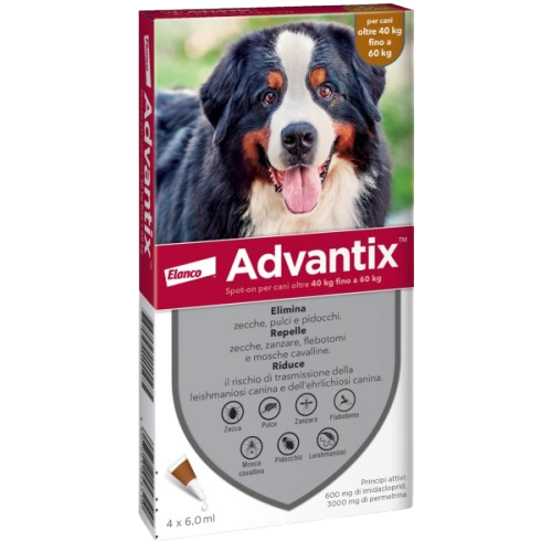 Advantix Spot-On Cane 40-60kg