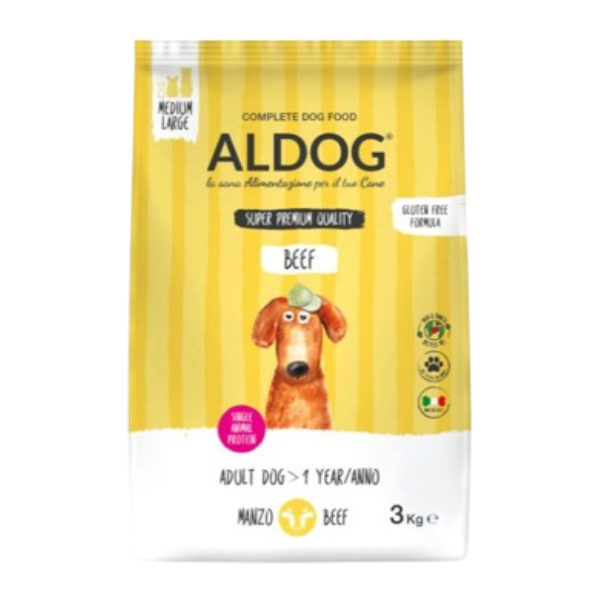 AlDog Medium Manzo 3kg