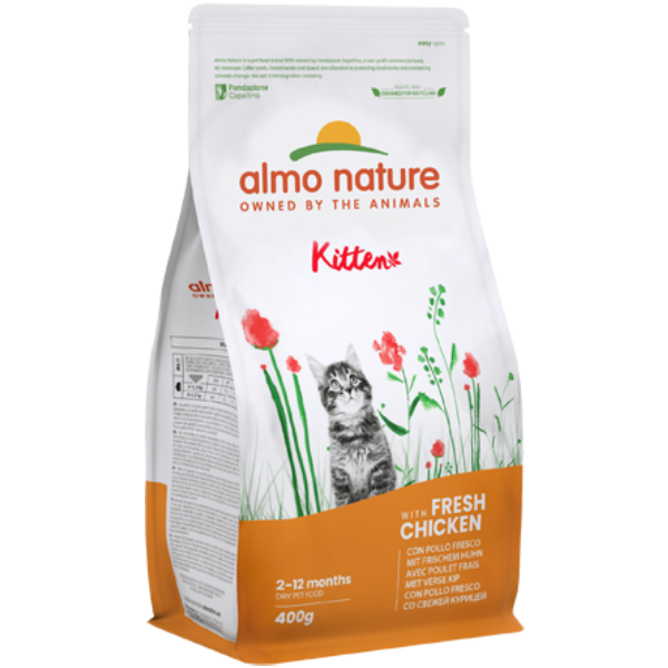 Almo Nature Cat Holistic Kitten Pollo 400gr