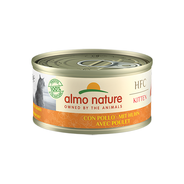 Almo Nature Cat HFC Natural Kitten Pollo 70gr