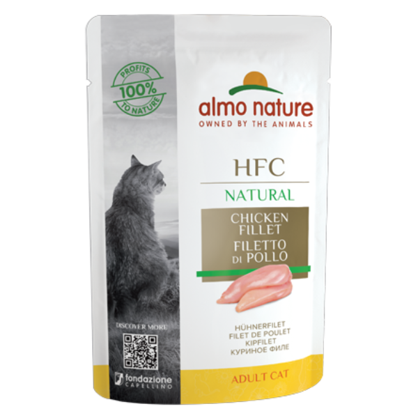 Almo Nature Cat HFC Natural Filetto Pollo 55gr