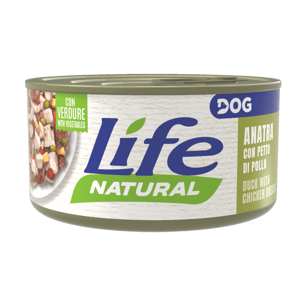 LIfeDog Natural Anatra con Pollo 90gr