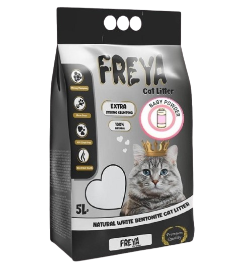 Lettiera Freya Naturale Agglomerante Borotalco 10lt