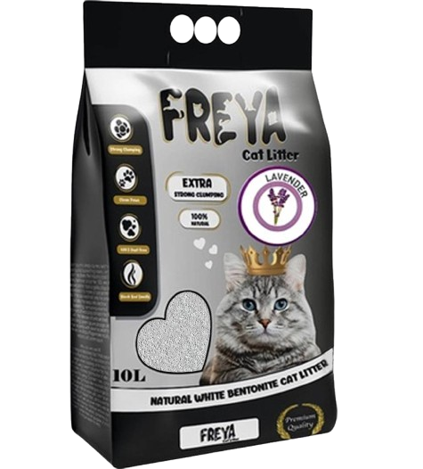 Lettiera Freya Naturale Agglomerante Lavanda 10lt