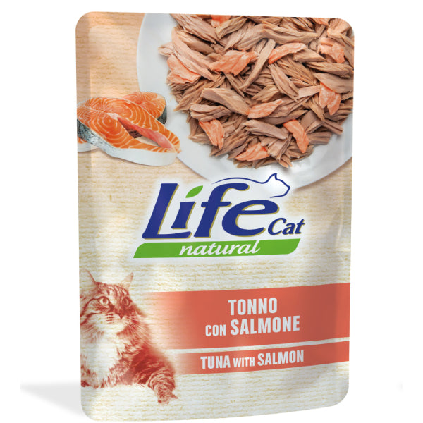 LIfeCat Tonno con Salmone 70gr