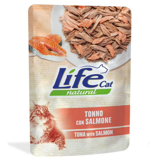 LIfeCat Tonno con Salmone 70gr