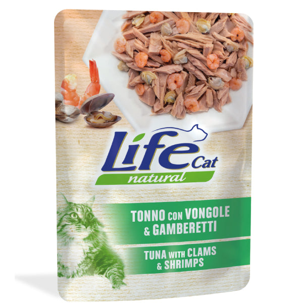 LIfeCat Tonno Vongole e Gamberetti 70gr