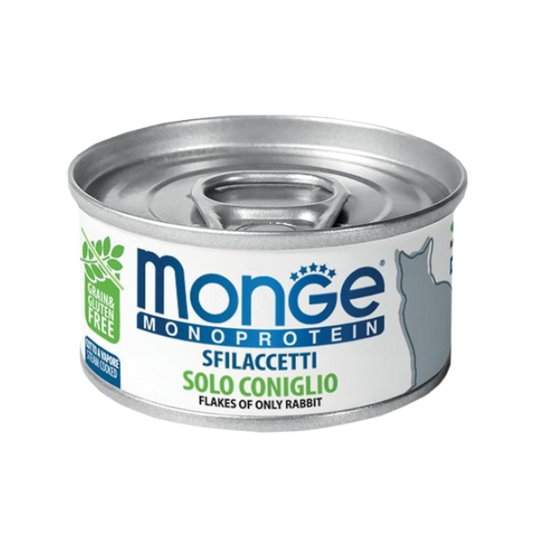 Monge Cat Monoproteico Sfilacetti Coniglio 80gr