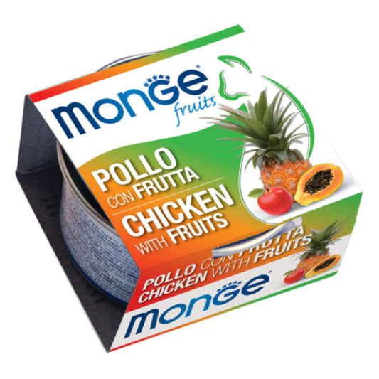 Monge Cat Natural Pollo con Frutta 85gr