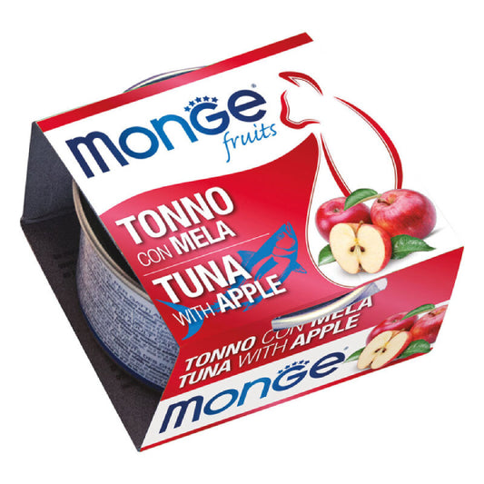 Monge Cat Natural Tonno con Mela 80gr