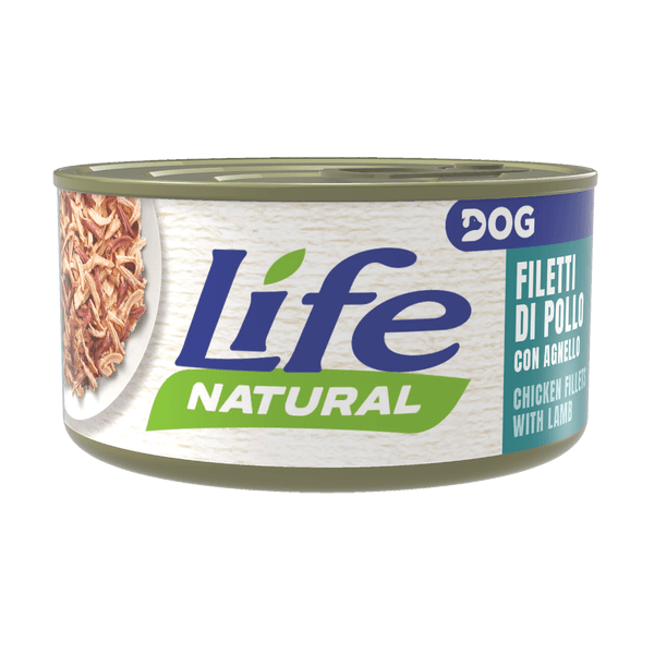 LIfeDog Natural Filetti di Pollo e Agnello 90gr