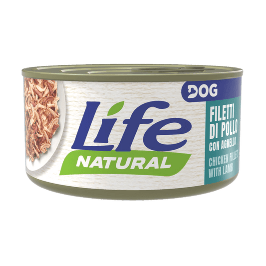 LIfeDog Natural Filetti di Pollo e Agnello 90gr
