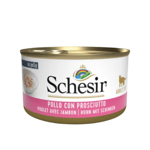 Schesir Cat Natural Pollo con Prosciutto 85gr