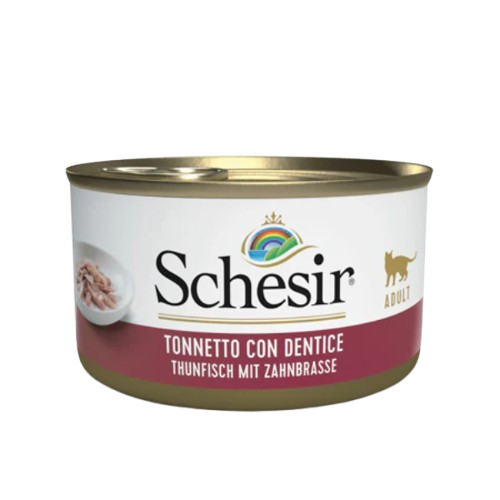 Schesir Cat Natural Tonno con Dentice 85gr