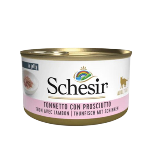 Schesir Cat Natural Tonno con Prosciutto 85gr