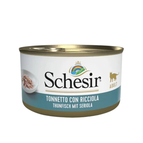 Schesir Cat Natural Tonno con Ricciola 85gr