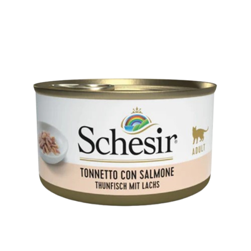 Schesir Cat Natural Tonno con Salmone 85gr