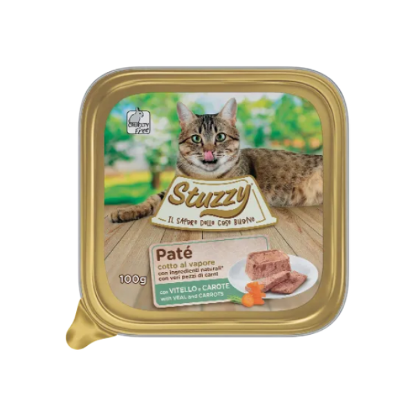 Stuzzy Cat Vitello e Carote 100gr