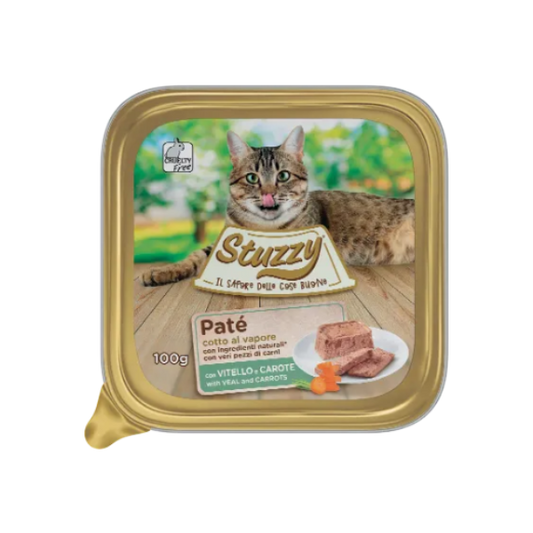 Stuzzy Cat Vitello e Carote 100gr