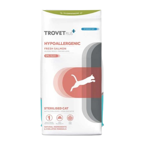 Trovet Cat Sterilizzato Hypoallergenic Salmone 2,5kg