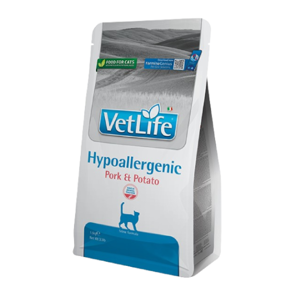 Vet Life Farmina Hypoallergenic Maiale e Patate 1,5kg